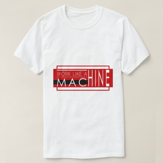 Modern ontwerp voor witte tekst Typografie T-shirt (Design voorkant)