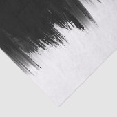 Modern ontwerp voor zwarte penseelstreken tissuepapier (Detail)