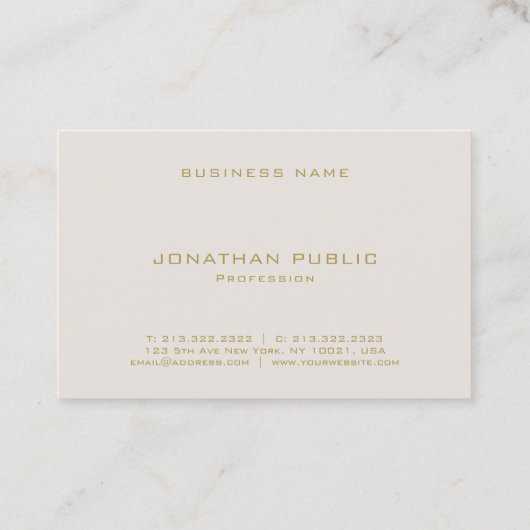 Modern ontworpen Sjabloon aantrekkelijke kleuren l Visitekaartje (Achterkant)