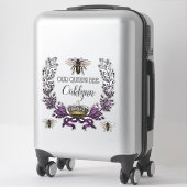 Modern Onze Queen Bee Baby kwekerij Sticker (Koffer)