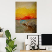 Modern oorspronkelijk Abstract Poster voor schilde (Thuiskantoor)