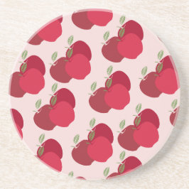 Modern op fruit geïnspireerd appel zandsteen Onder Onderzetter