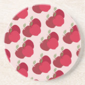 Modern op fruit geïnspireerd appel zandsteen Onder Zandsteen Onderzetter (Voorkant)