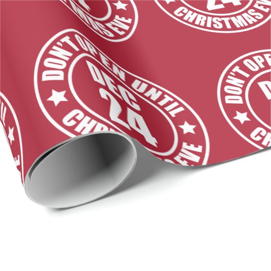 Modern openen pas met kerst en zelfs stempel cadeaupapier (Rol Hoek)