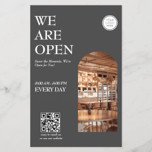 Modern Opening business Afbeelding Prijzen Flyer
