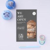 Modern Opening business Afbeelding Prijzen Flyer (Enkel)