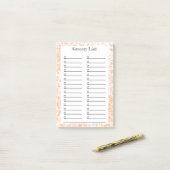 Modern Orange Splatter List Notes (Op bureau)