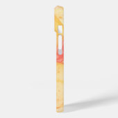 Modern Oranje Abstract persoonlijk Case-Mate iPhone Case (Achterkant / Links)