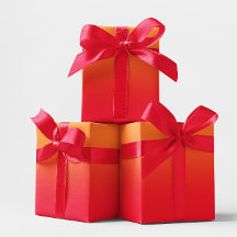 Modern Oranje en Red Ombre