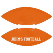 Modern Oranje gepersonaliseerd Kind American Football (Panelen)