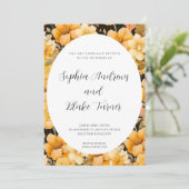 Modern Oranje tuinbouwbedrijf Kaart (Staand voorkant)