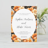 Modern Oranje tuinbouwbedrijf Kaart (Staand voorkant)