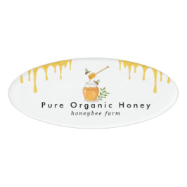 Modern Organic Honey Boerderij Naambadge