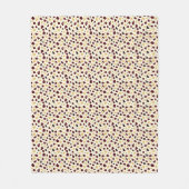 Modern Organic Terrazzo | Abstract Stone Mosaic Fleece Deken (Voorkant)
