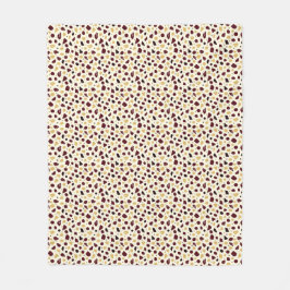Modern Organic Terrazzo | Abstract Stone Mosaic Fleece Deken