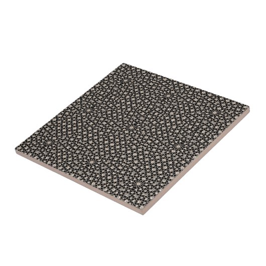 Modern Oriental Pattern Tegeltje (Zijkant)