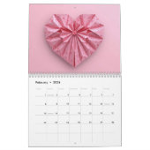 Modern Origami Art 2026 Custom Photo Kalender (Feb 2026)