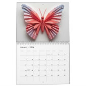 Modern Origami Art 2026 Custom Photo Kalender (Jan 2026)