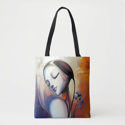 Modern Origineel Unieke Trendy Cool Fantasy Vrouw Tote Bag (Voorkant)