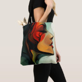 Modern Origineel Unieke Trendy Cool Fantasy Vrouw Tote Bag (Dichtbij)