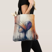 Modern Origineel Unieke Trendy Cool Fantasy Vrouw Tote Bag (Dichtbij)