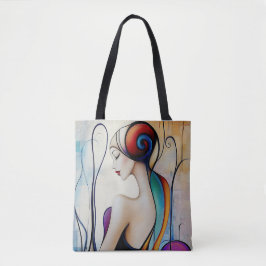Modern Origineel Unieke Trendy Cool Fantasy Vrouw Tote Bag