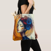 Modern Origineel Unieke Trendy Cool Fantasy Vrouw Tote Bag (Dichtbij)