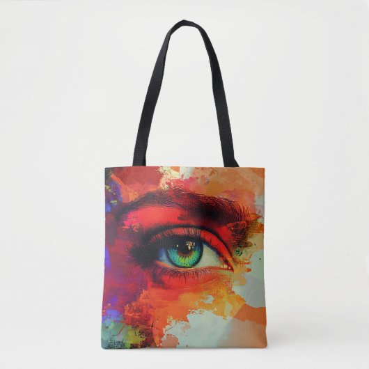 Modern Origineel Unieke Trendy Cool Fantasy Vrouw Tote Bag (Voorkant)