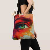 Modern Origineel Unieke Trendy Cool Fantasy Vrouw Tote Bag (Dichtbij)