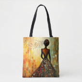 Modern Origineel Unieke Trendy Cool Fantasy Vrouw Tote Bag (Voorkant)