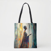 Modern Origineel Unieke Trendy Cool Fantasy Vrouw Tote Bag (Voorkant)
