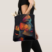Modern Origineel Unieke Trendy Cool Fantasy Vrouw Tote Bag (Dichtbij)
