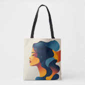 Modern Origineel Unieke Trendy Cool Fantasy Vrouw Tote Bag (Voorkant)