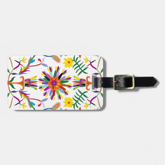 Modern Otomi Design II Bagagelabel (Voorkant horizontaal)