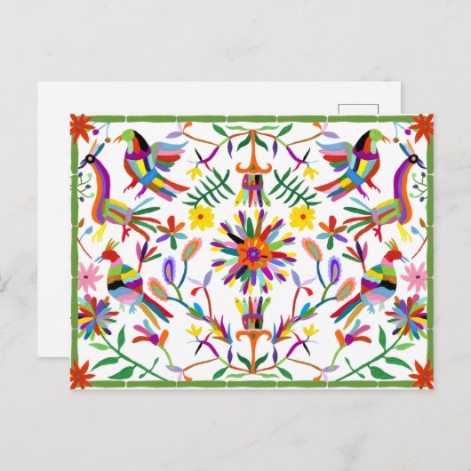 Modern Otomi Design II Briefkaart (Voorkant / Achterkant)