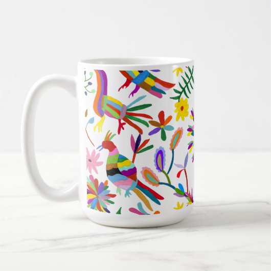 Modern Otomi Design II Koffiemok (Links)