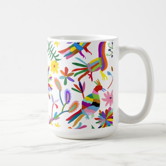 Modern Otomi Design II Koffiemok (Rechts)