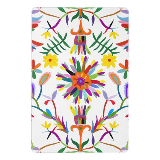 Modern Otomi Design II Mini Klembord (Achterkant)