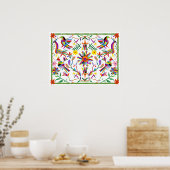 Modern Otomi Design II Poster (Keuken)