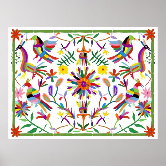 Modern Otomi Design II Poster (Voorkant)