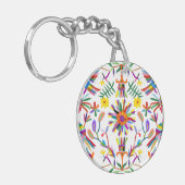 Modern Otomi Design II Sleutelhanger (Voorkant Links)