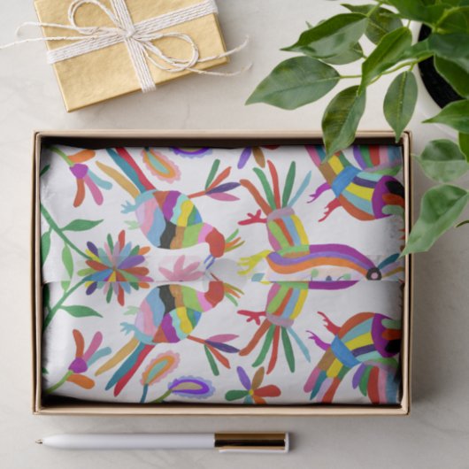 Modern Otomi Design II Tissuepapier (Geschenk)