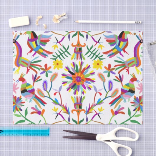 Modern Otomi Design II Tissuepapier (Craft)