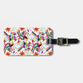 Modern Otomi Design III Bagagelabel (Voorkant horizontaal)