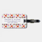 Modern Otomi Design III Bagagelabel (Achterkant horizontaal)