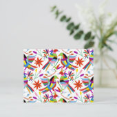Modern Otomi Design III Briefkaart (Staand voorkant)