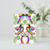 Modern Otomi Design III Briefkaart (Staand voorkant)