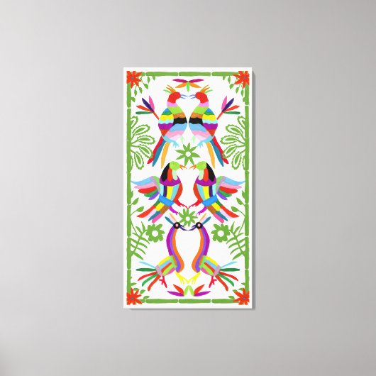 Modern Otomi Design III Canvas Afdruk (Voorkant)