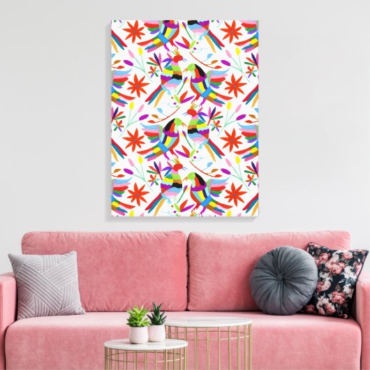 Modern Otomi Design III Canvas Afdruk (Insitu (Woonkamer))
