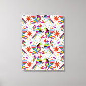 Modern Otomi Design III Canvas Afdruk (Voorkant)